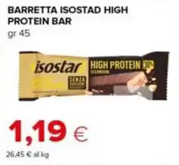 Tigre Barretta isostad high protein bar offerta
