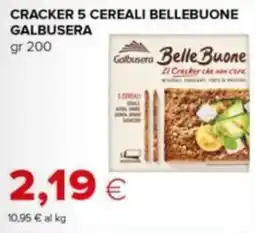 Tigre Cracker 5 cereali BelleBuone Galbusera offerta