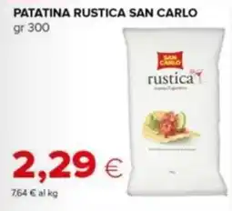 Tigre Patatina rustica San Carlo offerta