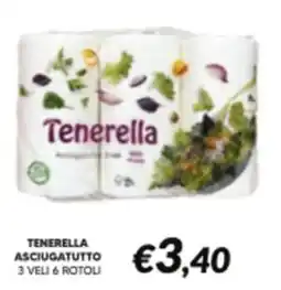 Supermercati Visotto Tenerella asciugatutto offerta