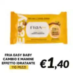 Supermercati Visotto Fria easy baby cambio e manine offerta