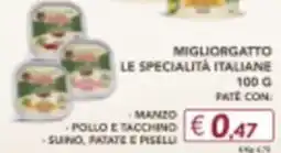 Supermercati Visotto Migliorgatto le specialità italiane offerta
