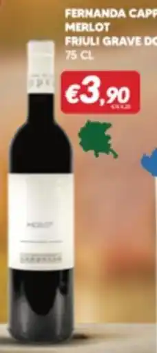 Supermercati Visotto Fernanda Cappi Merlot offerta