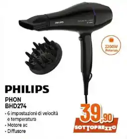 Ipercoop Philips phon bhd274 offerta