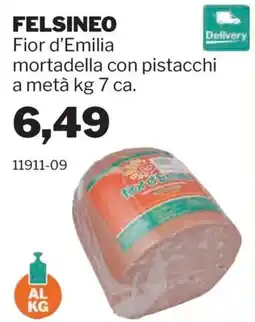 GrosMarket Felsineo mortadella con pistacchi offerta