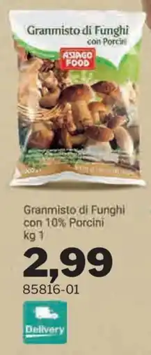 GrosMarket Granmisto di Funghi con Porcini offerta