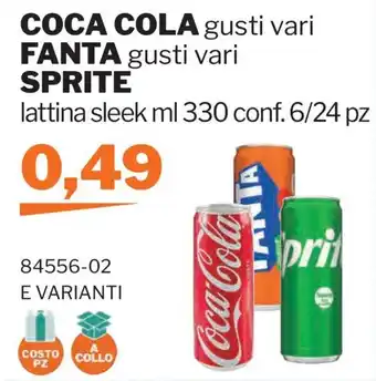 GrosMarket Coca Cola gusti vari offerta