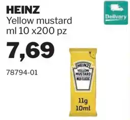 GrosMarket Heinz yellow mustard offerta