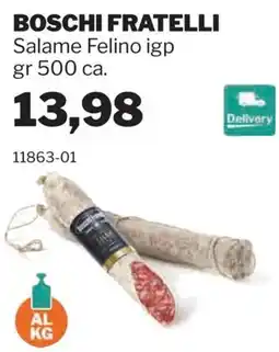 GrosMarket Salame Felino igp offerta