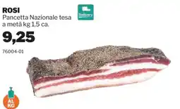 GrosMarket Pancetta Nazionale tesa ROSI offerta
