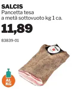 GrosMarket Salcis Pancetta tesa offerta