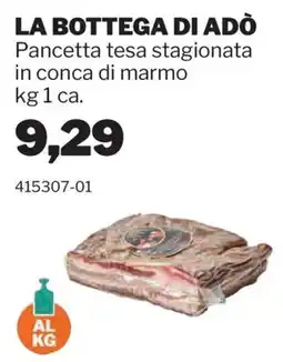 GrosMarket Pancetta tesa stagionata in conca di marmo offerta