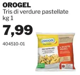 GrosMarket Orogel tris di verdure pastellate offerta