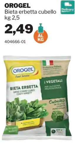 GrosMarket Orogel bieta erbetta cubello offerta