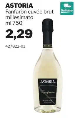 GrosMarket Astoria Fanfaròn cuvée brut millesimato offerta
