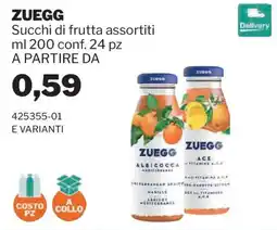 GrosMarket Succhi di frutta assortiti ZUEGG offerta