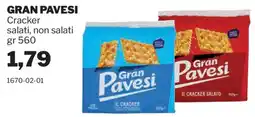 GrosMarket Gran Pavesi il cracker offerta