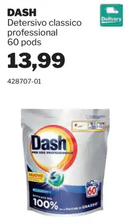 GrosMarket Dash Detersivo classico professional offerta