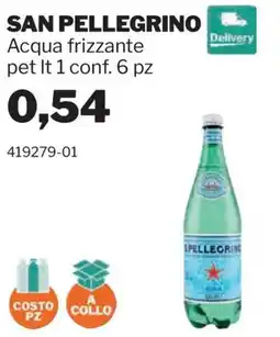 GrosMarket Acqua frizzante San Pellegrino offerta