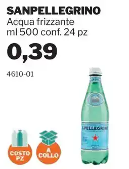 GrosMarket Acqua frizzante Sanpellegrino offerta