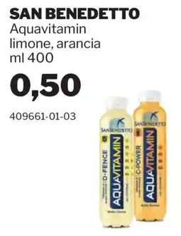 GrosMarket San Benedetto Aquavitamin limone, arancia offerta