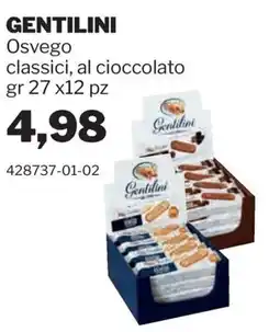 GrosMarket Gentilini Osvego classici, al cioccolato offerta