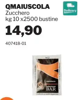 GrosMarket Qmaiuscola zucchero selezione bar offerta