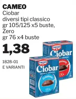 GrosMarket Ciobar Cameo offerta