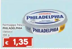Italy Cash Formaggio fresco Philadelphia classico offerta