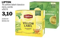 GrosMarket Lipton Tè yellow label classico offerta