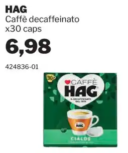 GrosMarket Caffè decaffeinato HAG offerta