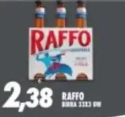 Compri Meglio Raffo birra offerta