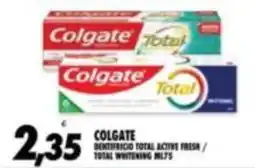 Compri Meglio Colgate dentifricio total active fresh / total whitening offerta