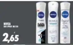Compri Meglio Nivea deodorante spray offerta