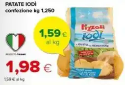 Tigre Patate Iodi offerta