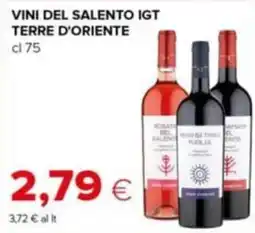 Tigre Vini del Salento IGT Terre d'Oriente offerta