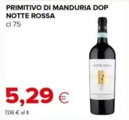 Tigre Primitivo di Manduria DOP Notte Rossa offerta