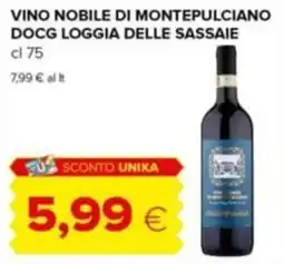 Tigre Vino nobile di montepulciano loggia delle sassaie offerta