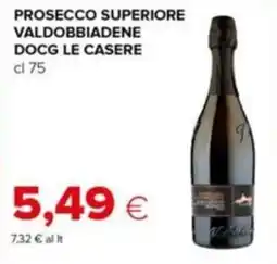 Tigre Prosecco superiore Valdobbiadene DOCG Le Casere offerta