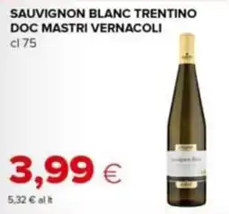 Tigre Sauvignon Blanc Trentino DOC MASTRI VERNACOLI offerta