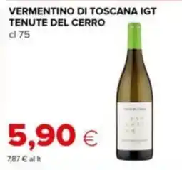Tigre Vermentino di Toscana IGT Tenute del Cerro offerta