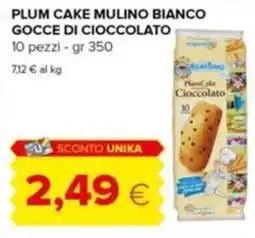 Tigre Plum Cake Mulino Bianco Gocce di Cioccolato offerta