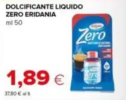 Tigre Dolcificante liquido zero Eridania offerta