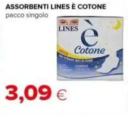 Tigre Assorbenti Lines è Cotone offerta