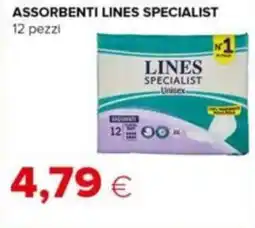 Tigre Assorbenti lines specialist offerta