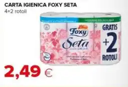 Tigre Carta igienica Foxy Seta offerta