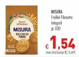Cash & Carry Grossy Biscotti Integrali Misura offerta