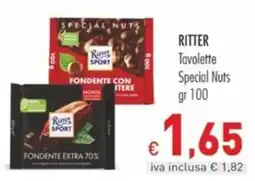 Cash & Carry Grossy Ritter Tavolette Special Nuts offerta