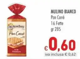 Cash & Carry Grossy Mulino Bianco Pan Carrè offerta