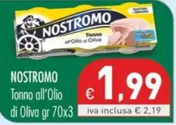Cash & Carry Grossy Nostromo Tonno all'Olio di Oliva offerta
